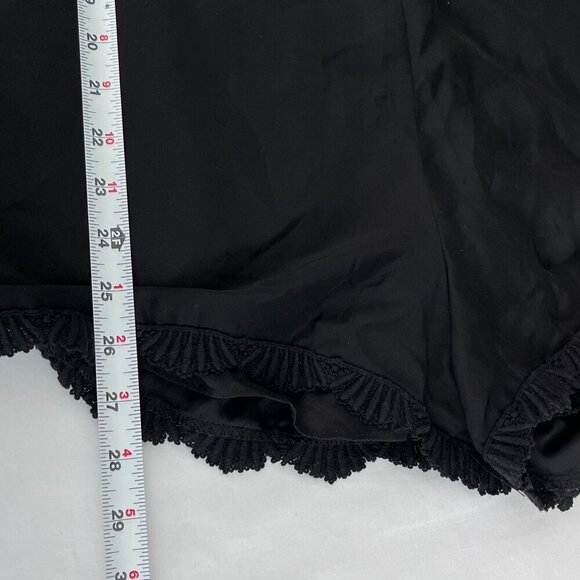 Jen's Pirate Booty for Free People Black Crochet Lace Romper Playsuit Women XS - Picture 12 of 15